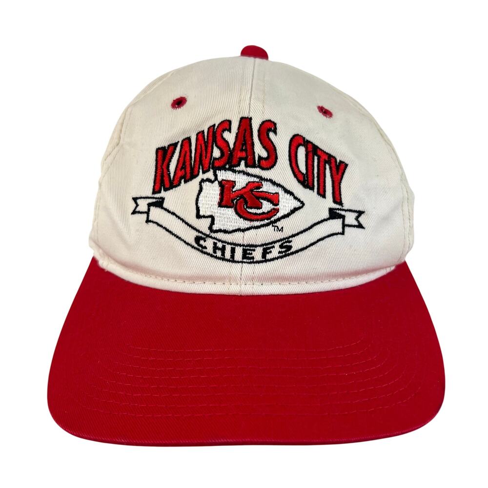 RARE NFL Vintage Kansas City Chiefs Football Drew Pearson Snapback Hat